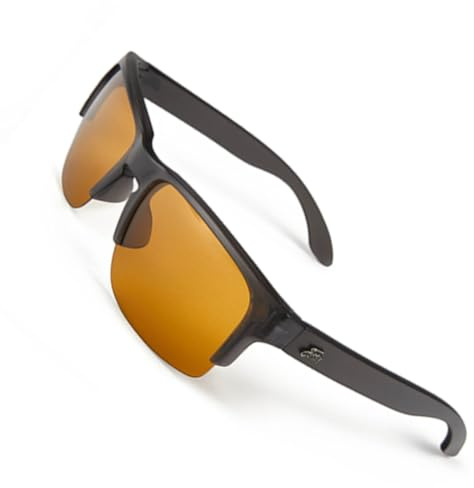 Fortis Bays Lite Amber Ampm - Polarisationsbrille, Polbrille zum Angeln, Angelbrille