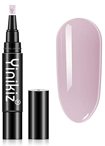 Pintauñas Gel, Lápiz de Pintauñas de Un Paso en Gel, Lapiz Esmalte 3 en 1, No Se Necesitan Capas Superiores Ni Capas Base, U-V/LED Esmalte de Uñas para Manicura, Adecuado para Principiantes
