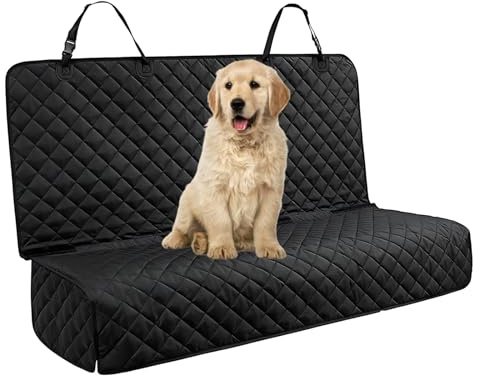 SANON Dog Car Seat Cover Back Seat Cover Non-Slip Waterproof for Dogs Dog Seat Covers for Cars Back Seats