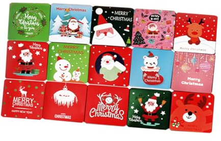 GRIRIW 15st Mitteilungskarte Grußkarte Nachrichtenkarte Xams-geschenkkarte Grußkarten Hochzeitskarten Weihnachtskarten Schöne Segenskarten Beileidskarte Weihnachten Papier Bilderrahmen