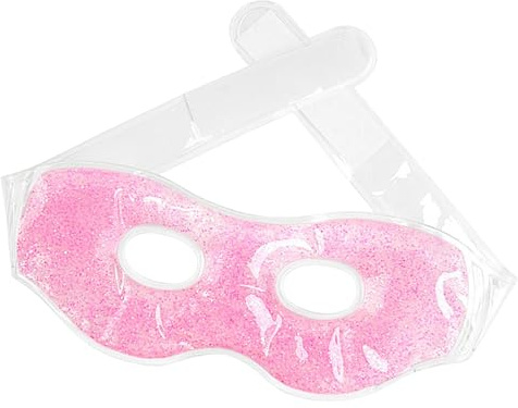 ycezw Paraocchi rinfrescanti, paraocchi freddi, protezioni per gli occhi dal freddo Ice Pack – copriocchi riutilizzabili in perle di Spa in gel, protezioni per gli occhi in gel a sensazione di