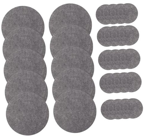TOPBATHY 30piezas Protectores Platos Fieltro Divisores Sartenes Protectores Ollas Accesorios Cocina