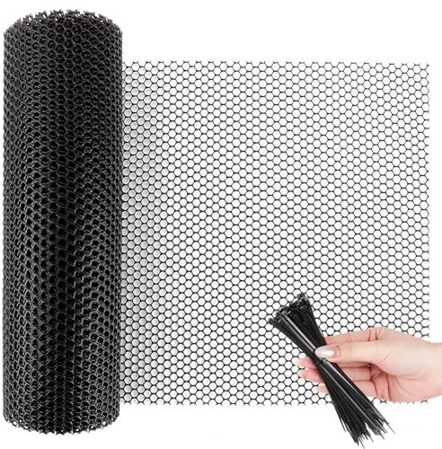 Heavy Duty Plastic Mesh Garden Fencing 40cm x 6m