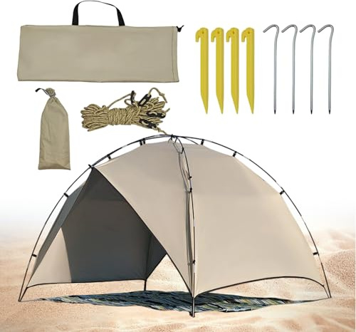 Palaufr Campingzelt - Familiengröße Großes Festival-Zelt - Tragbarer Unterschlupf Sofortiger Schatten Für Wandern Reisen Picknick Terrasse Familie Erwachsene