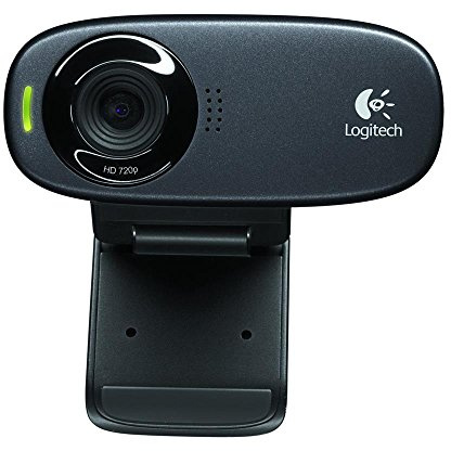 Logitech C310 - Webcam HD 720p, Color Negro