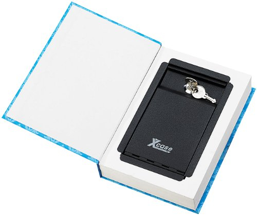 Xcase Tresor getarnt: Buch-Safe, getarnt als Buch, ECHTES Papier, 22 x 15,5 cm (Geldversteck, Tresor, Aufbewahrung)