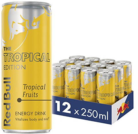 Red Bull Energy Drink Tropical Edition Tropical Fruits 250 x12