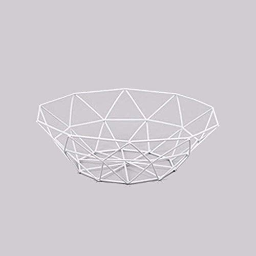 BHBXZZDB Frutero Cesta de Frutas Cesta de Frutas para Colgar en la Pared Cesta de Frutas de Granja montada en la Pared para Usar como Cesta de Frutas o Productos (Color: Blanco + pequeño)