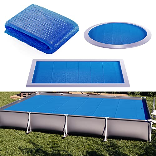 ok-living Solarfolie, Poolheizung, Blau, 600 cm robuste 400µ My Solarplane