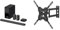 SONY HT-S40R - 5.1ch Soundbar with Subwoofer and Wireless Rear Speakers & Grifema GB1004 Supporto Tv Parete, Per Tv a Schermo