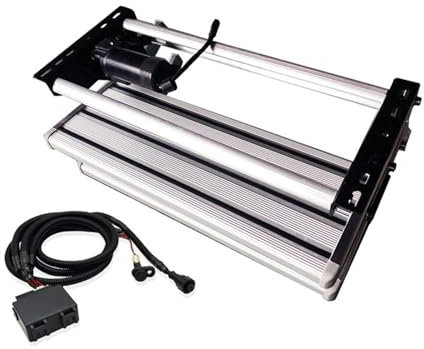 Marche Pied,Marche Pied Pliable,Électrique Doublelayer Marchepieds Pour Camping-Car,Prend En Charge Deux Méthodes Contrôle,Door control