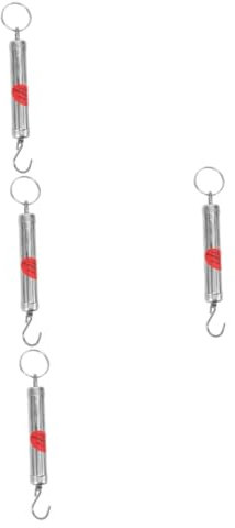 JECOMPRIS 4stücke Portable Handwaage Mit Mechanischem Federmechanismus Präzise Messung Für Und Einkäufe Klassische Hängende Federwaage Für Lebensmittel Und Zutaten