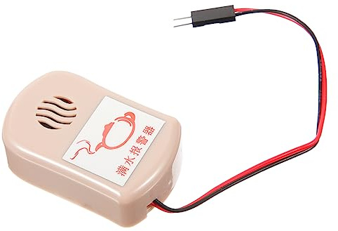 Tofficu Wasserstandsmelder Für Teewassereimer Und Mülltonnen Mit Signallicht Wassermelder Leckalarm Automatischer Wasserstand Sensor Kunststoffgehäuse 2.09X1.34X0.67In Einfache Installation