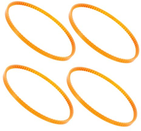 TOPPERFUN 4pcs Replacement Belts for Cotton Candy Machine Indoor Sugar Machine Part Compatible Cotton Candy Accessory for Commercial and Home Use