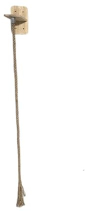 Harilla Cuerda para Escalar Gatos, rascador de Patas para Gatitos, Escalera para Montar en Pared, Poste rascador Moderno y Estable, estantes para Saltar