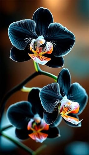 Winterhart pflanzen, Mysteriöse magische Glühbirne, Mehrjährige Blumenzwiebel ist winterhart,Blumenzwiebel Mix, Winterhart zwiebeln-3 Orchidee Zwiebel