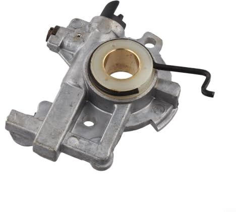 Qualoramall Bomba de aceite de metal y kit de resorte para 066 MS650 MS660 Accesorios de motosierra Ensamblaje de lubricación reutilizable de alta resistencia