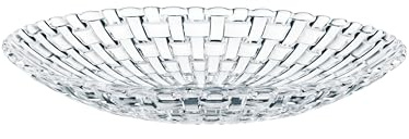 Nachtmann Bossa Nova Schale, 25 cm, Große Glasschale als Salatschüssel oder Obstschale aus brillantem Kristallglas, Spülmaschinenfest, 0077672-0