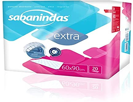 Empapador Sabanindas Extra 60X90 20U