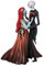 Enesco Disney Showcase Couture de Force The Nightmare Before Christmas Jack and Sally - Figura Decorativa (9,5 Pulgadas), Multicolor