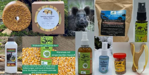 Wildlutscher Schwarzwild Probierpaket 5 Kirrungs- Booster