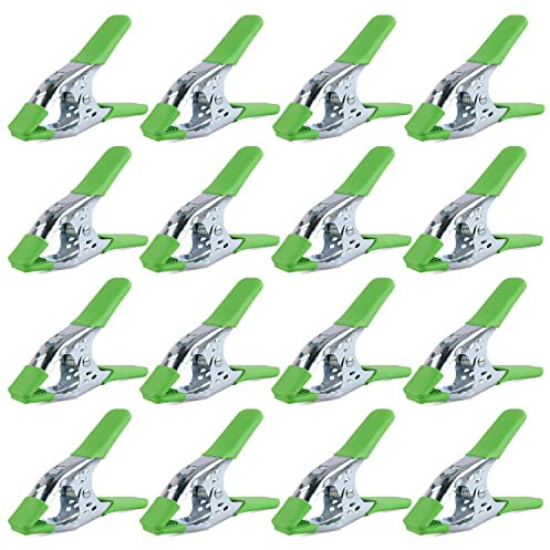 SWANLAKE 8PCS 6 inch Spring Clamp, Heavy Duty Spring Metal Spring Clamps, 2.5-inch Jaw Opening (8PCS)