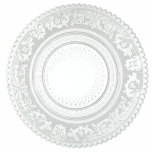 Villa d'Este Home Tivoli Juego de 6 platos para pan de 14,5 cm de diámetro, de cristal, Imperial