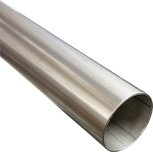 Tubo in Acciaio Inox Aisi 304 Da 38 a 76 mm Spessore 1,5 mm Scarico (60 mm)