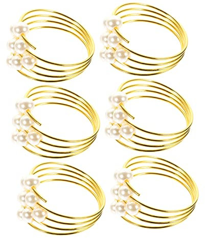 Ciieeo Und Serviette Gold Serviettenset Elegante Party Serviettendekoration Für Hochzeitsessen Tischdekoration