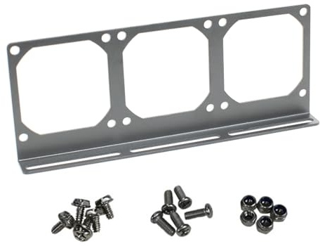 6 Cm PC Hülle Speicherkühlung Rack Grafikkarte CPU Mainboard Festplattenkühlungsregal Effiziente 1/2/3hole Optionaler Lüfterrahmen