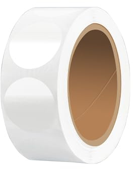 Lot de 500 étiquettes autocollantes rondes transparentes pour enveloppes, boîtes de Saint-Valentin, sacs à bonbons, étiquettes décoratives