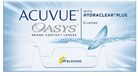Acuvue Oasys 2-Wochenlinsen weich, 6 Stück /