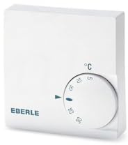 Eberle Raumthermostat 1Ö 5-30 C, 10 A, mit Temperaturabsenkung RTR-E 6124/24 V, 1482046