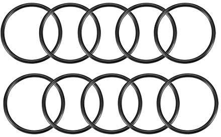 sourcing map O Ringe Dichtungsringe 48x42x3mm NBR 10 Stück | Wasserhahn Spülventile Waschbecken Duschablauf Hydraulik Rohrschlauch Rund Gummi Dichtung O Ring Seals Unterlegscheibe