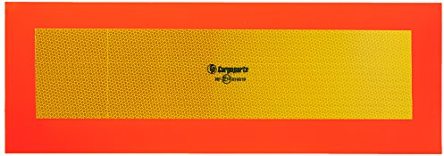 HICO 56722 Reflex Warntafel für Auflieger und Anhänger 57x20 cm