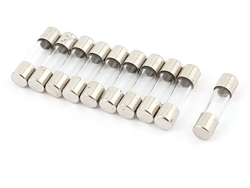 Uxcell a15030400ux0427 - Fusibili in vetro ad azione media, 5 x 20 mm, 250 V, 50 m, 0,05 A