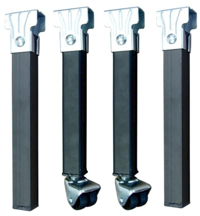 Imex der Fuchs 81403 Set 4 Füße Lattenrost mit Rollen