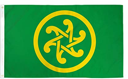 AZ FLAG J_2702 Bandiera Panceltismo con Occhielli, 150 x 90 cm