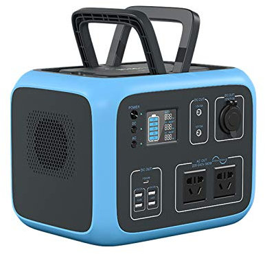 ZXCVBNAS 500wh Générateur Portable Batterie Rechargeable au Lithium Générateur, 12V Voiture, Sortie USB Hors réseau d'alimentation électrique pour CPAP de Secours d'urgence Camping
