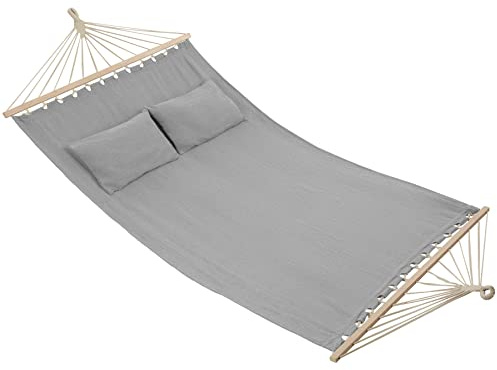 tectake 403566 Hängmatta Eden - ljusgrå