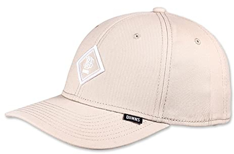 Djinns - Brushed Twill - 6 Panel TrueFit 2.0 Curved Visor Dad Cap Baseballcap Hat Kappe Mütze Caps