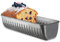 KADAX Königskuchenform, 31x7,5x12cm Backform, Blech Zwiebackform, Kastenform mit Antihaft-Schicht, Mohnkuchen, Brot, Pastete, pflegeleicht (Halbrund)
