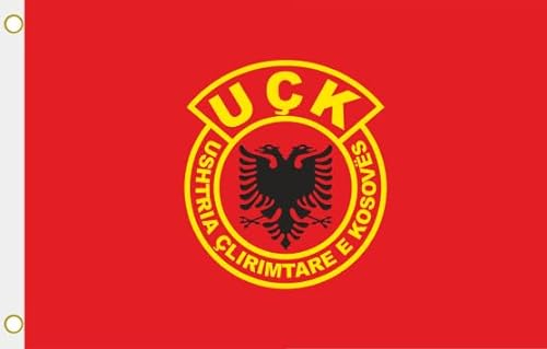 U24 Flagge Fahne UCK Kosovo 90 x 150 cm