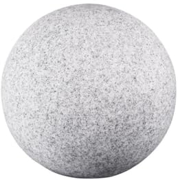 Gartenkugel Stono in Grau E27 IP65 585mm