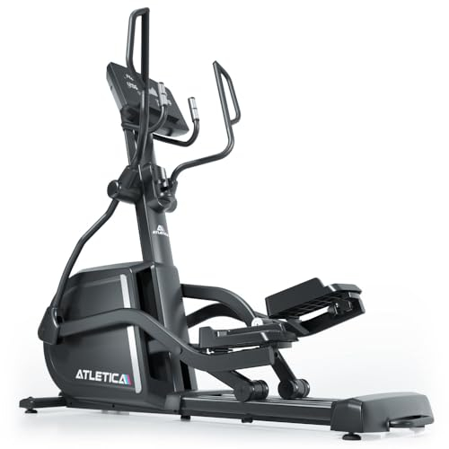 ATLETICA Paramount Crosstrainer | Studio Qualität für anspruchsvolle Workouts | Professioneller Frontantrieb für EIN perfektes Ellipsen Laufgefühl