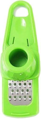 DPWOUM Green Ginger Garlic Grinder Manual Grinder Press Garlic Chopper Accessories Pure Garlic Colour Chopper, Knives and Kitchen Utensils