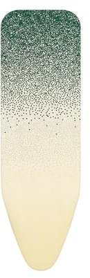 Brabantia - Ironing Board Cover B with 8 mm Foam Padding, Fairtrade Cotton, Durable and Easy Fit for Enhanced Ironing Performance – New Dawn, 124 x 38 cm