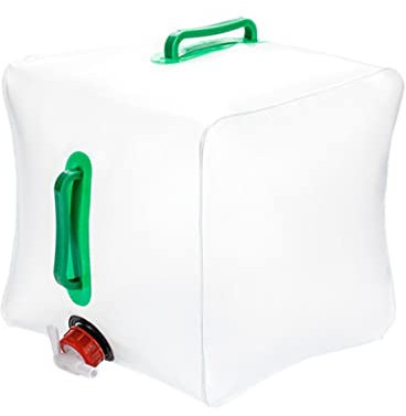 KITANDOVE Faltbarer Wasserbehälter Outdoor Wasserbeutel Für Camping Wandern Und Notfälle Transparentes Material Leicht Und Tragbar
