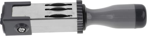 OFFSCH Mehrzweck Datumsstempel Mit Rollmechanismus Tragbarer Handstempel Für Tagebücher Und Anhänger Leichtes Stempelgerät 21mm Für Büro Und Freizeit