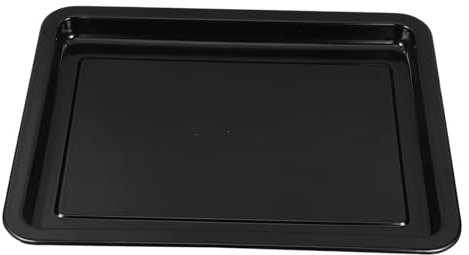BESPORTBLE Outdoor Enamel Roasting Baking Tray Versatile Rectangle BBQ Baking Plate for Grilling Meats Vegetables Space-Saving Design for Home Use for Families Gatherings